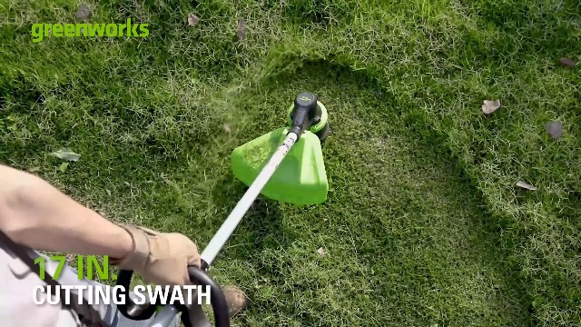 Amazon.com: Greenworks 40V 17-Inch Brushless String Trimmer, 8Ah