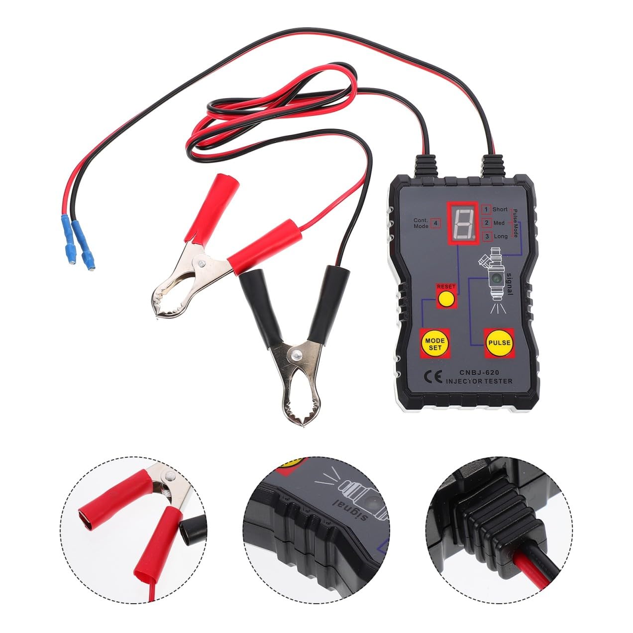 Tester per Diagnostica per Auto per Iniettori di Carburante per Auto Portatile Precisa ed Efficiente Misurazione Rapida in Plastico e Rame