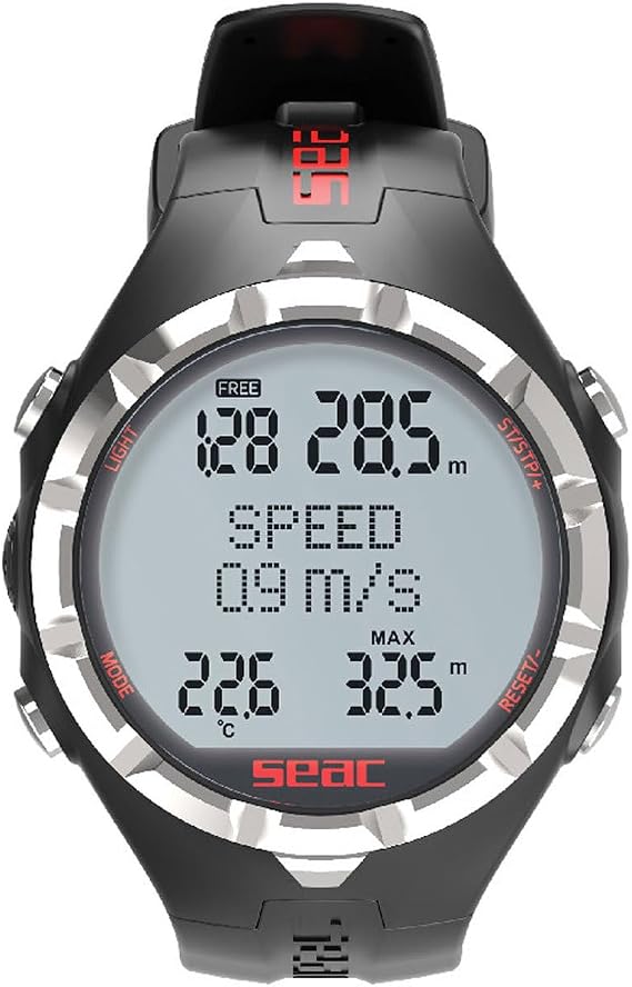 SEAC Apnea Freediving Computer with Log and Real Time Data