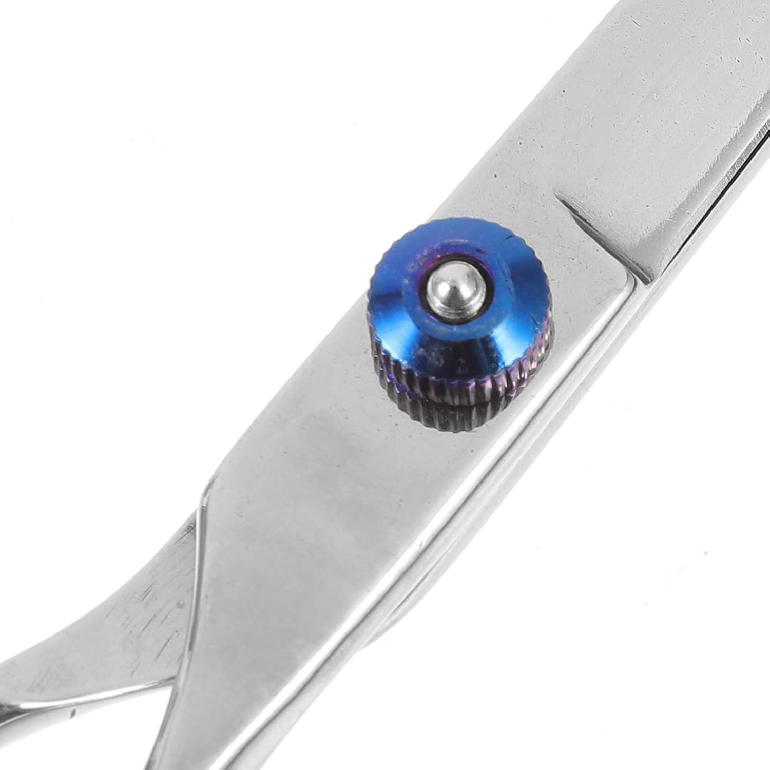 minkissy 2pcs Professional Pet Hairdressing Scissors Round Head Dog Scissors for Grooming Home Pet Hair Shaper Non-slip Handle