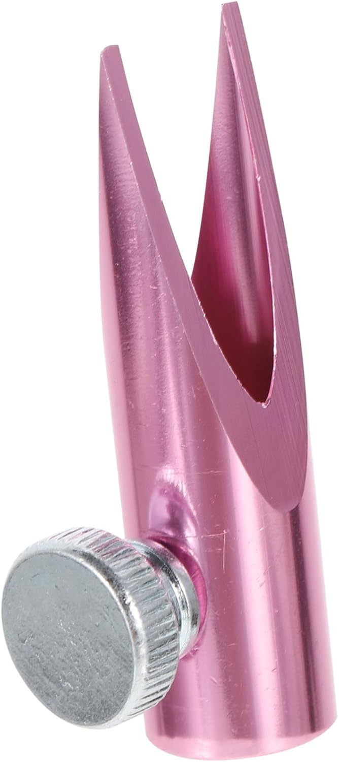 Portable Manual Pencil Sharpener for Makeup Pencils Lightweight Pink Handheld Sharpener with Dual Sided U Shaped Slot for Eyebrow Easy and Fast Sharpening Tool