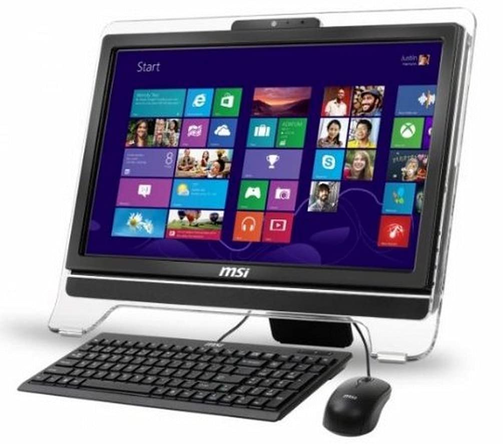 MSI AE2031-006EU 20" (50,80 cm) Intel Pentium 1,8 GHz 500 GB 4096 MB Intel HD Graphic Windows 8 Czarny
