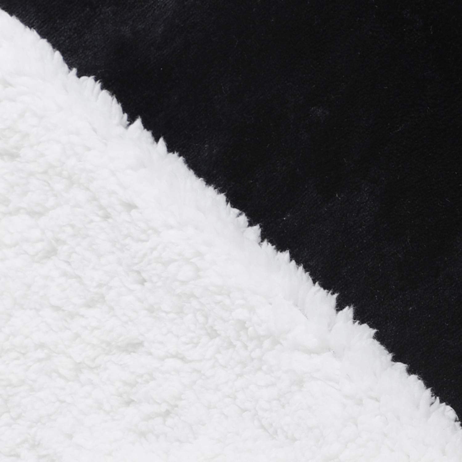 Dream Lab Soft Sherpa Reversible 15lb Weighted Blanket with Removable & Washable Cover, Charcoal/Ivory, 48"" x 72"""