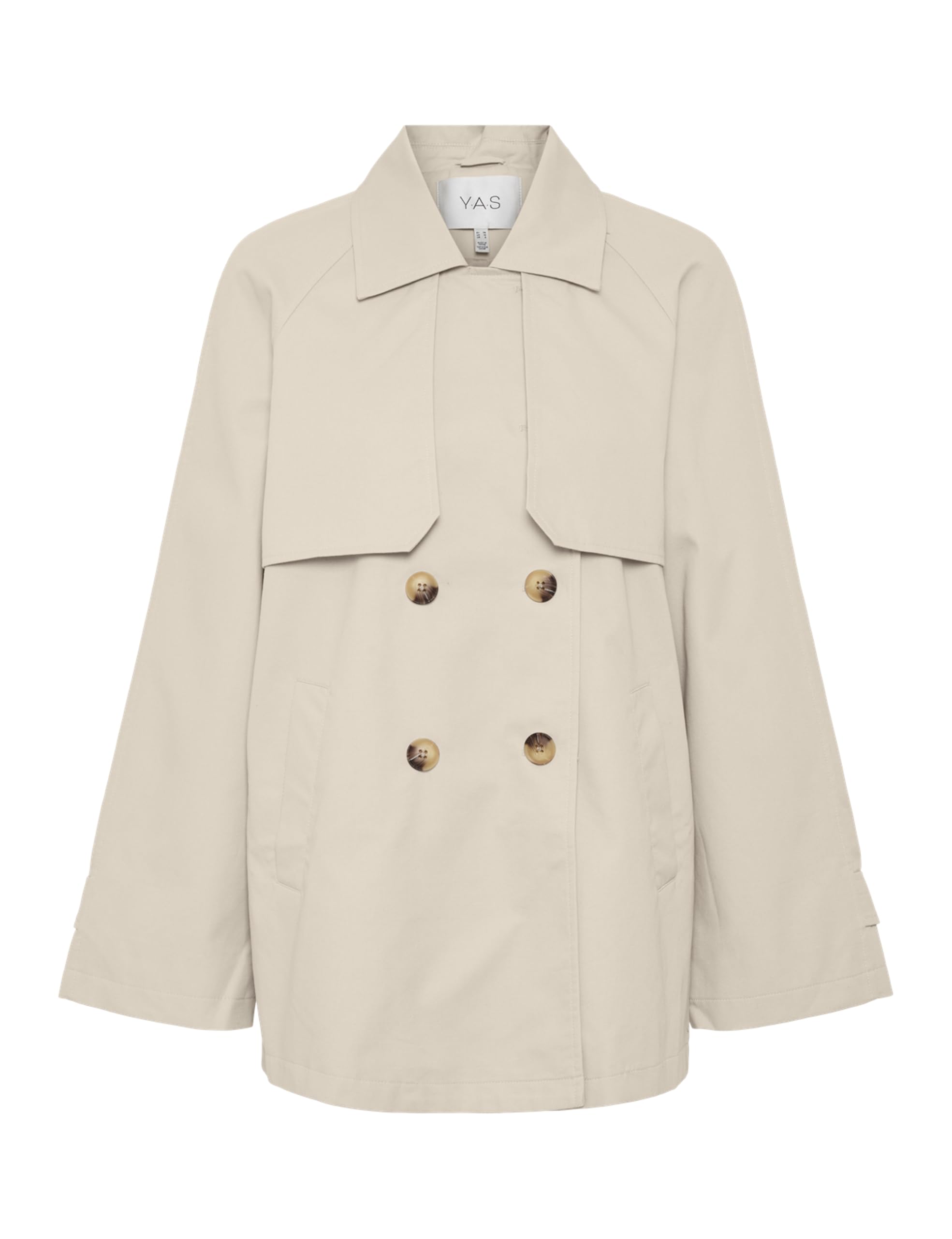 YAS Damen Yasvenice Ls Trenchcoat Noos Yasvenice Ls Trenchcoat Noos (1er Pack)