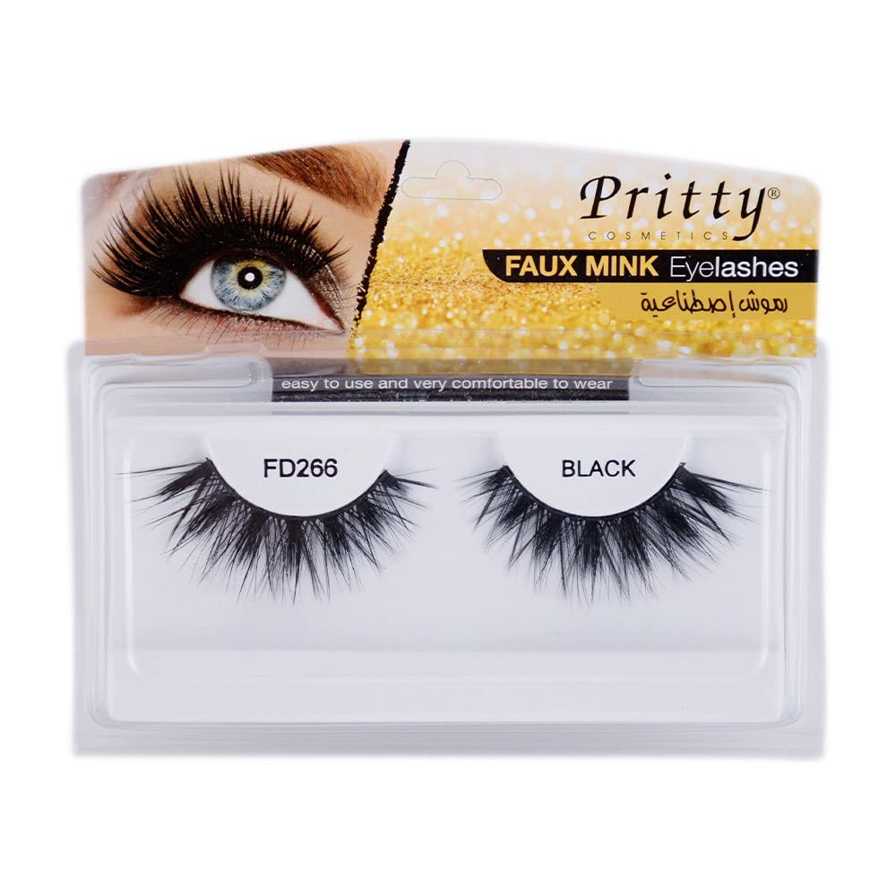 PrittyFAUX MINK FD266 STRIP EYELASH