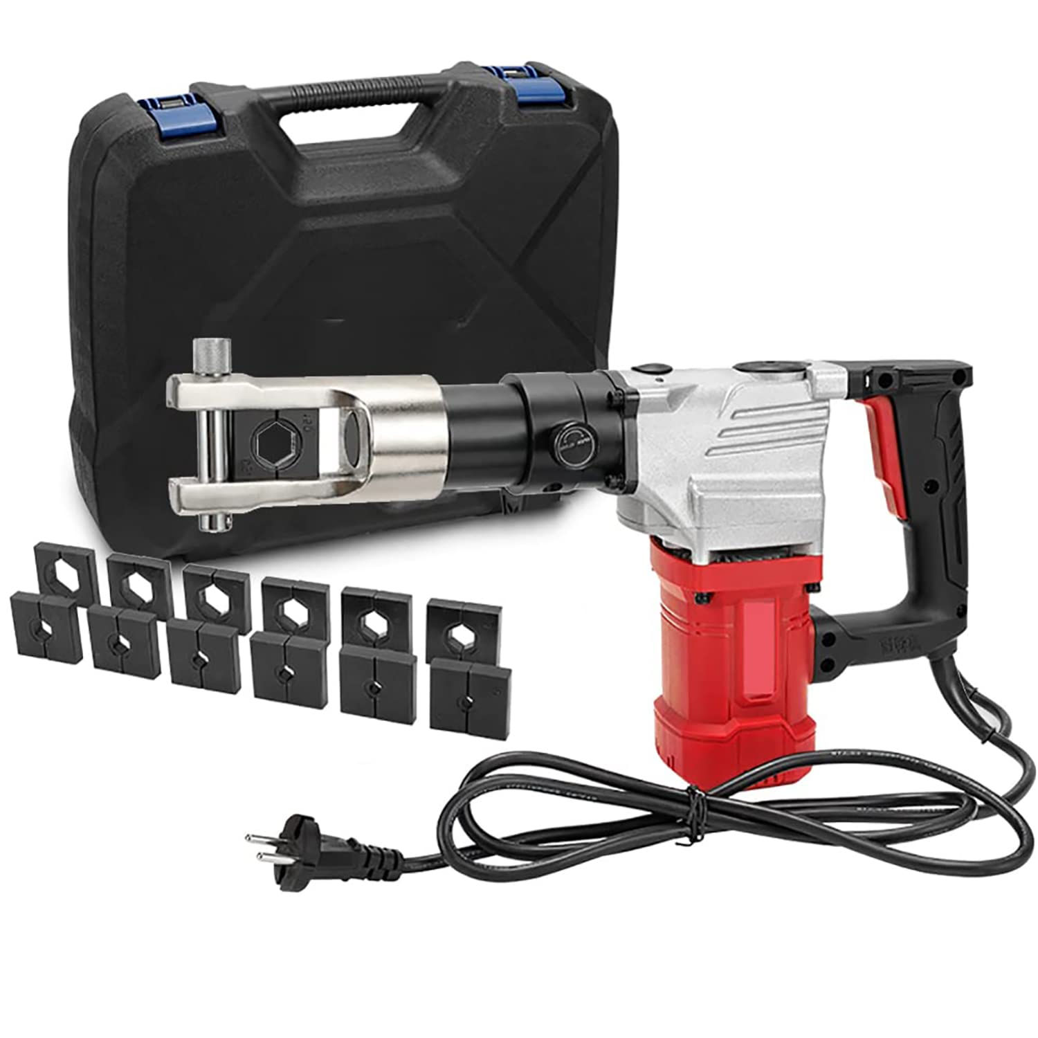 Potężne ręczne elektryczne hydrauliczne narzędzie do zaciskania kabli do końcówek miedzianych i aluminiowych, 2200 W, 16-300 mm²