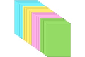 80Pcs Blue Green Cardstock Spring Easter Cardstock Thick Paper