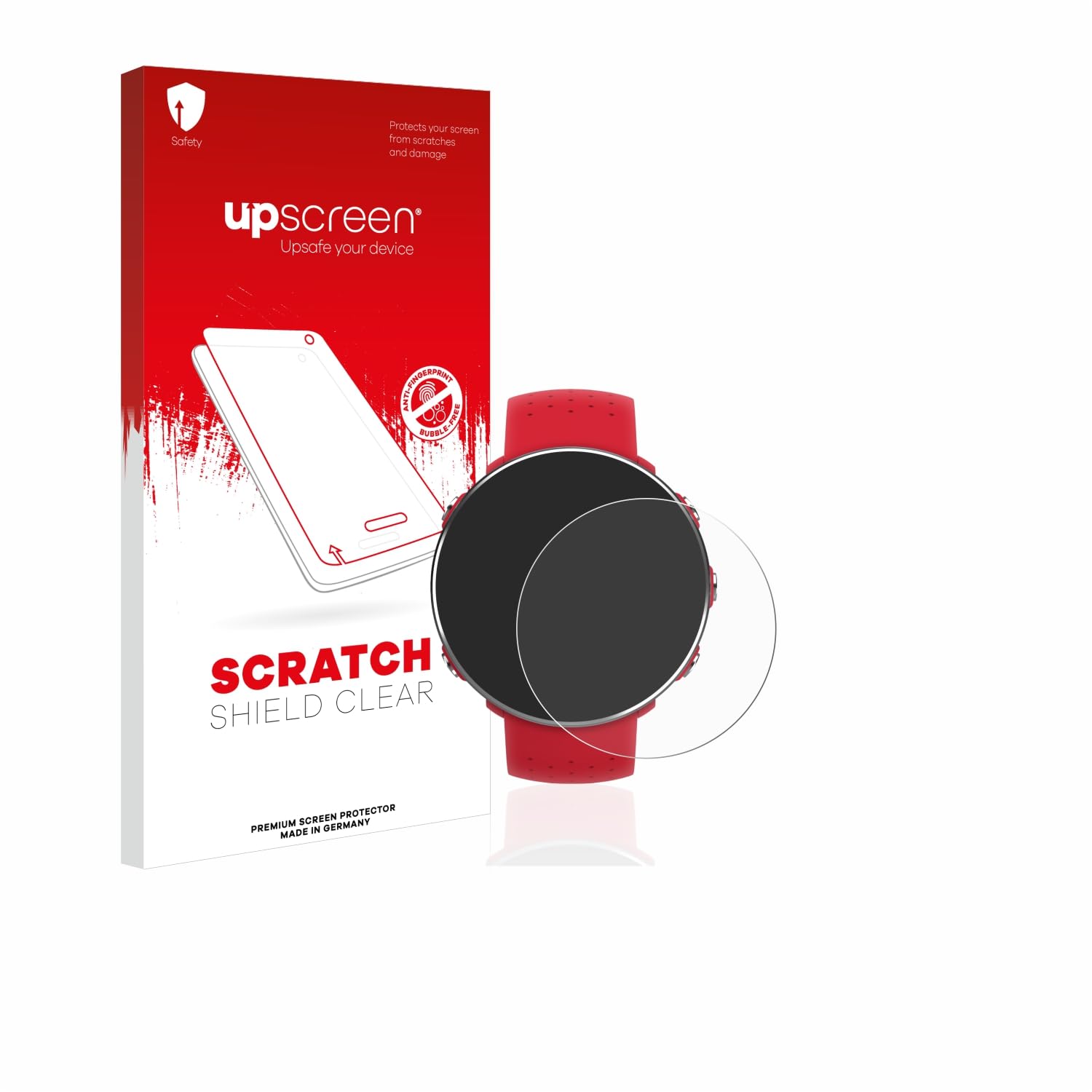 Upscreen Pellicola Protettiva Clear Per Polar Vantage M, Trasparente Anti-impronta, Prodotta In Germania - 2