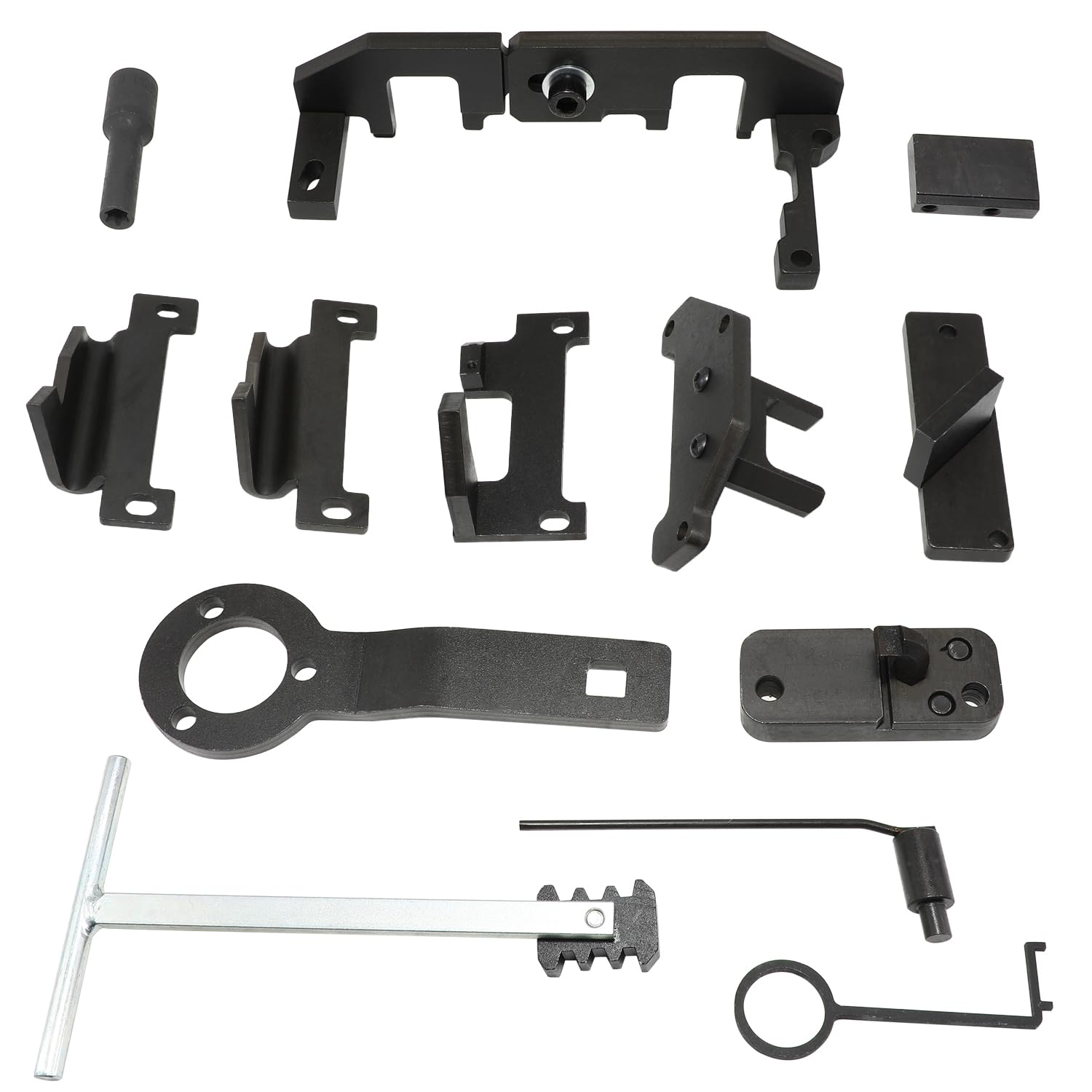 DPTOOL Strumento di bloccaggio per allineamento albero a camme motore compatibile con PSA per Citroen Peugeot DS Opel 1.0 1.2 motore a benzina, OEM 0109-2A, 0109-2B, 0109-2C, 0109-2D, G-0109-2E