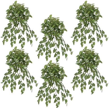 Arcadia Silk Plantation SIX 30" Nepthytis Artificial Hanging Bushes