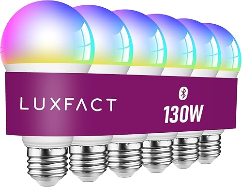Bombillas Alexa equivalentes a 130 W, bombillas inteligentes que funcionan directamente con Alexa, bombilla RGBCW que cambia de color, 90+CRI,