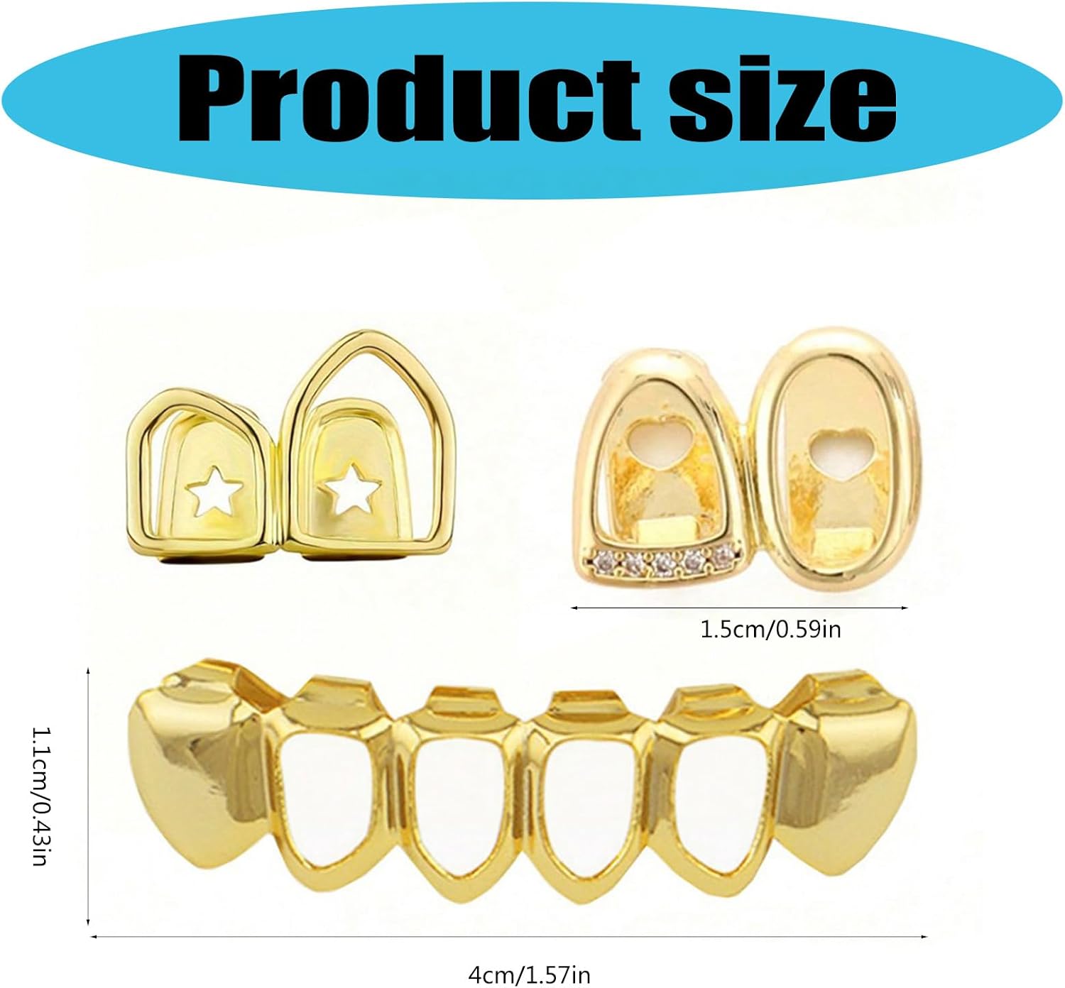Versatile Piercing Jewelry Trio with Advanced Designs 4cm Length Brass Stainless Steel for Casual Formal Event Brass Body Jew
