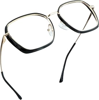 LifeArt Blue Light Glasses, Anti Eyestrain, Computer Reading Glasses, Gaming Glasses, TV Glasses for Women Men, Anti Glare