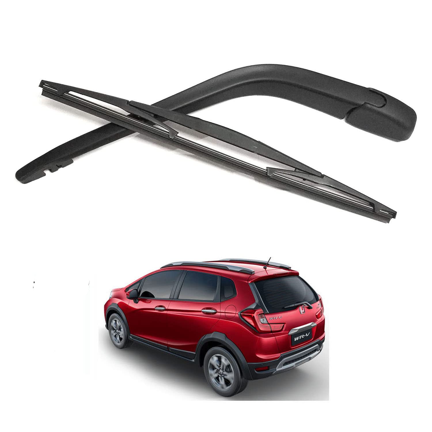 Kylo Rear Windshield Wiper Arm and Blade set Kit | Dicky/Diggi Arm and Blade Set | Back Wiper Kit - Replacement for WR-V-image-42