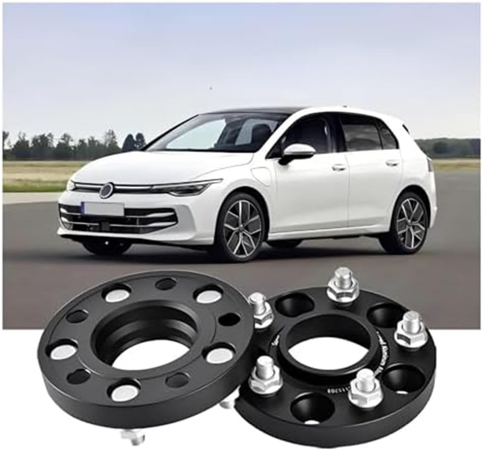 Adaptery kół, dla volkswagena, golfa Pcd 5X112 Cb 57.1