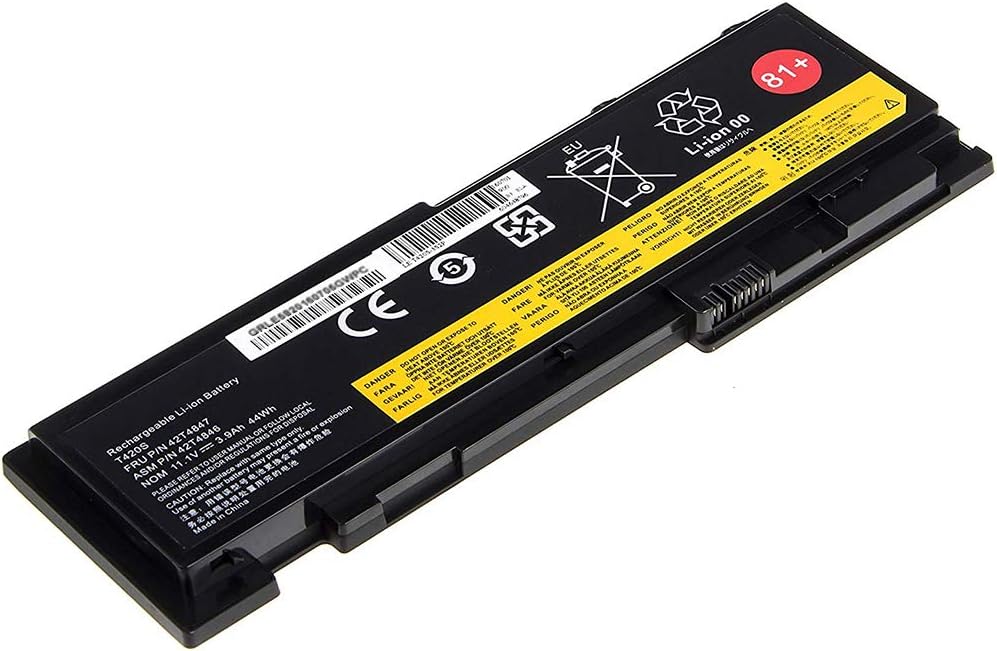 XITAIAN 11.1V 44Wh 3900mAh 42T4846 42T4847 81+ Replacement Laptop Battery for Lenovo ThinkPad T420s T420si Series 0A36287 42T4844 42T4845 1143 1039 1036 1037 - Image 3