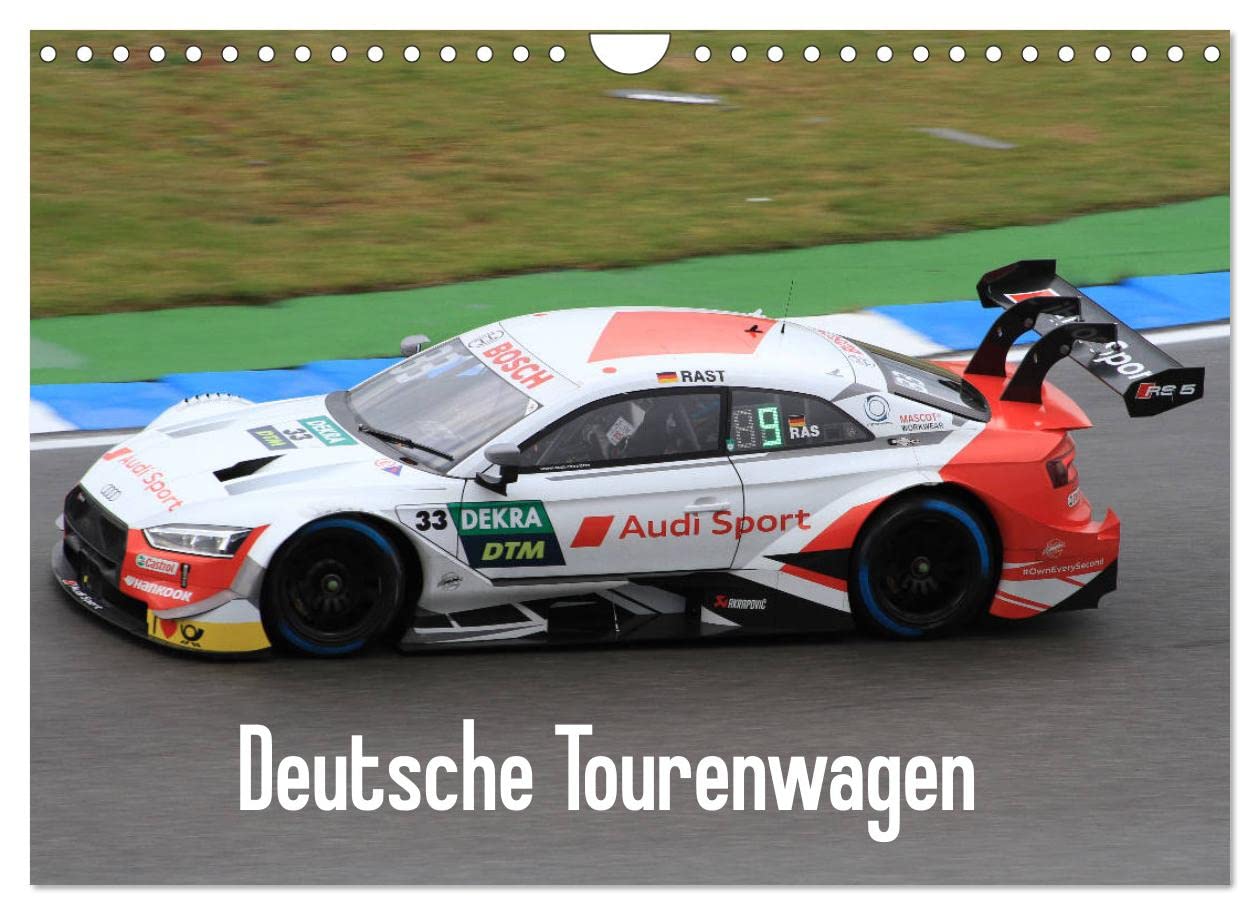 Deutsche Tourenwagen (Wandkalender 2023 DIN A4 quer): Fotos aus der DTM 2018 und 2019 (Monatskalender, 14 Seiten ) (CALVENDO Sport)
