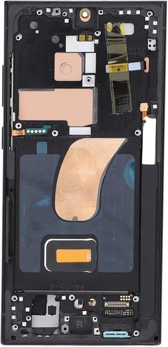 Screen for S23 Ultra 5G, OLED LCD Display Touch Screen Digitizer Assembly Replacement for S23 Ultra 5G SM S918U, 6.7 Inch, Easy to Install Matte Black