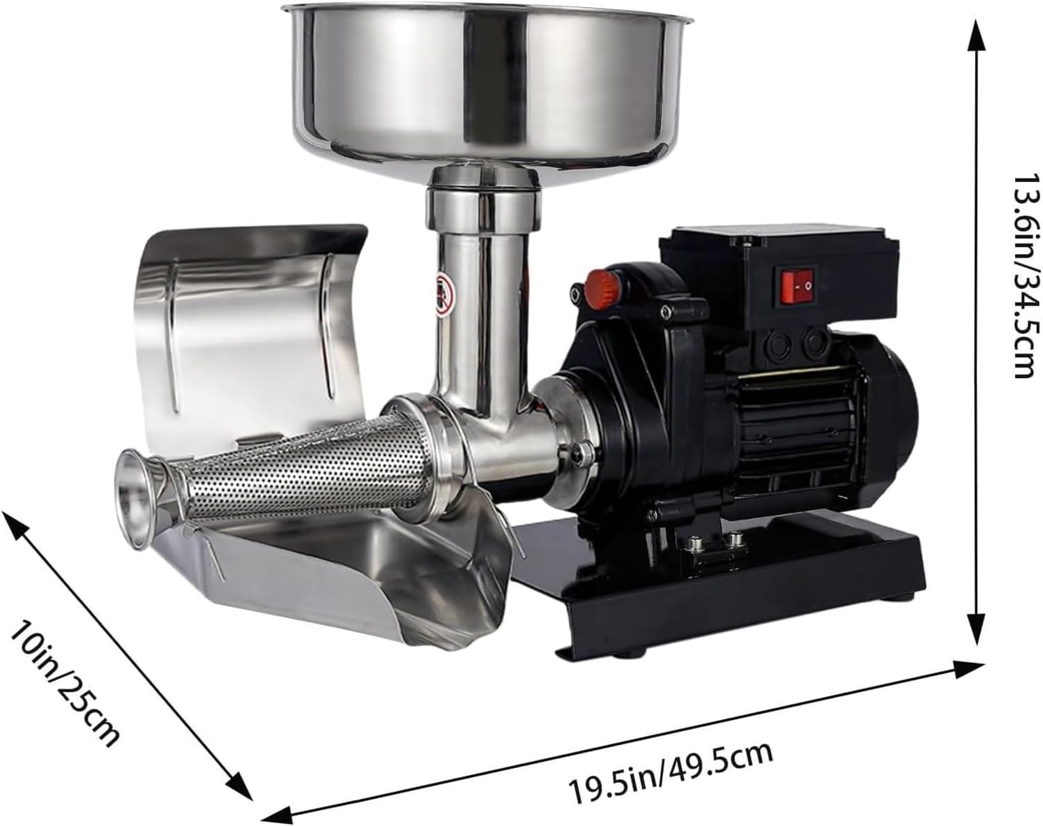Electric Tomato Strainer Machine, Electric Strainer Machine Commercial Milling Sauce Maker For Strawberry Blueberry