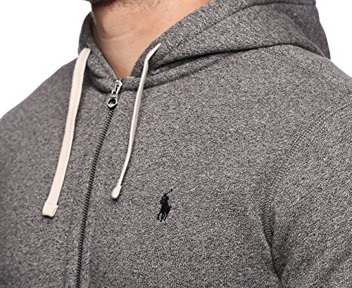 Polo Ralph Lauren Mens Full Zip Hoodie (Medium, Alaskan Heather) #TOP5