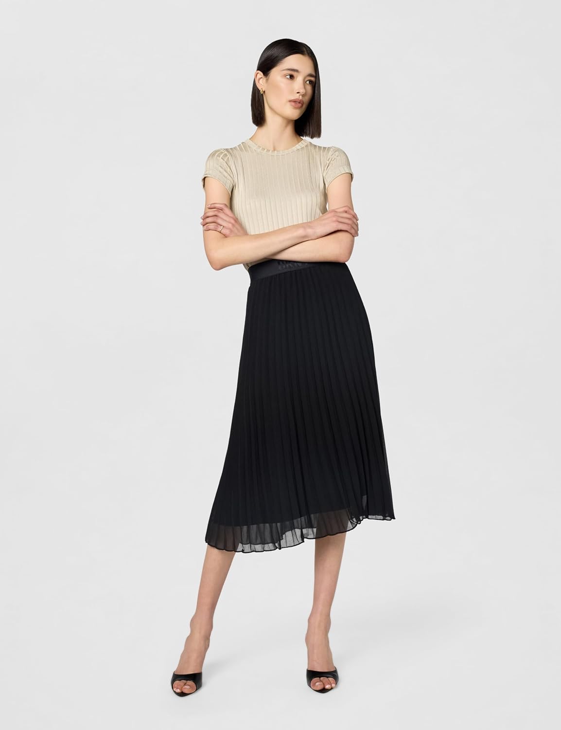 DKNY Women's Dressy Pleated Maxi Skirt - Image 6