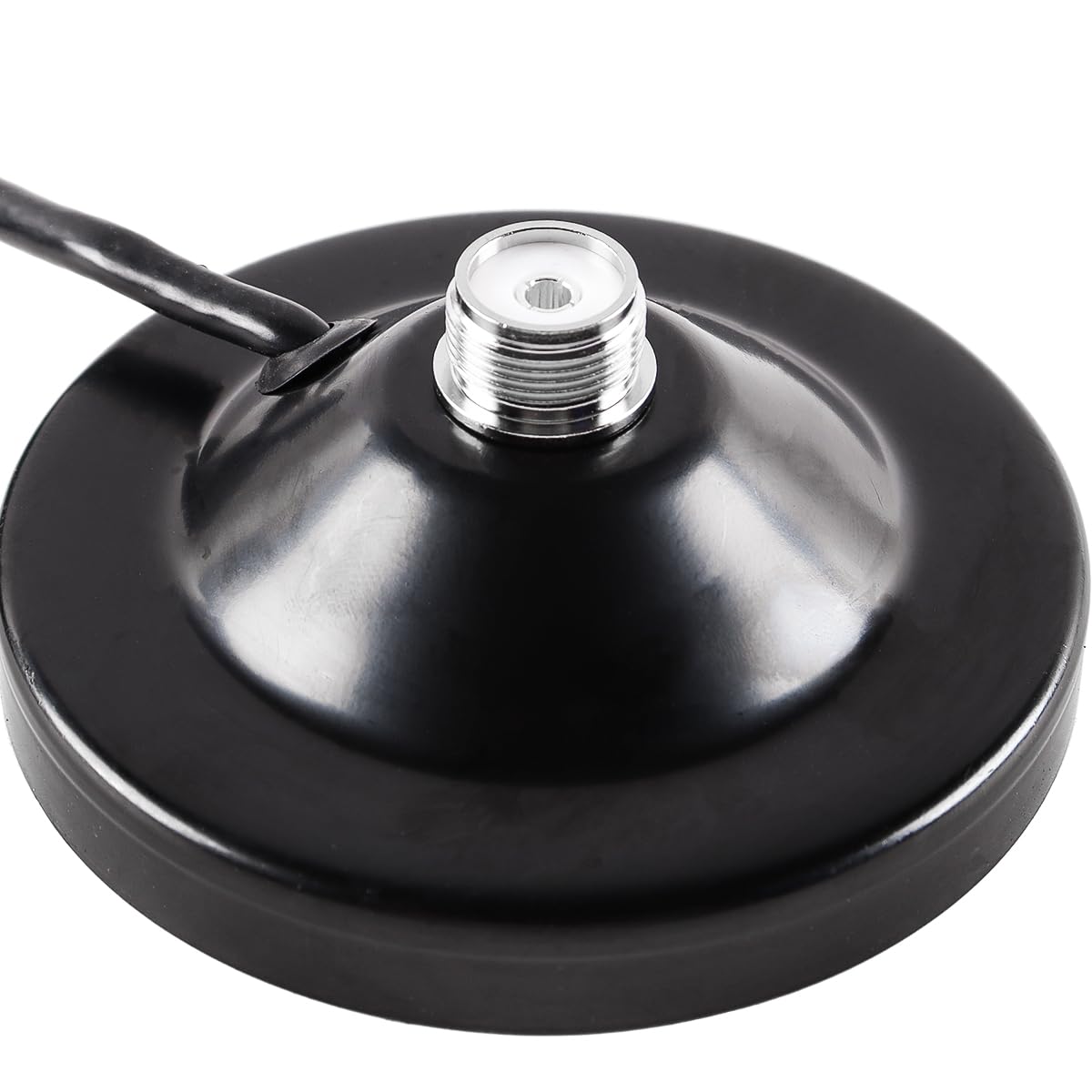 Gorise Antena de Radio magnética para Coche con Ventosa y Cable Macho PL259 de 5 m para Base magnética de Antena CB