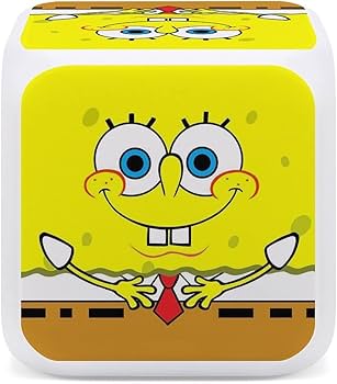 Amazon.co.jp: スポンジ・ボブ 目覚まし時計 アナログ 大音量 アラーム