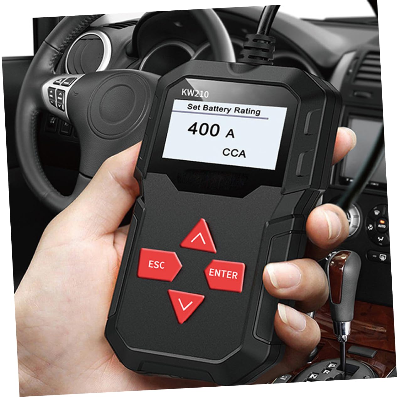 Battery Tester Car Battery Display Auto Diagnostic Tool Voltage Tester Car Analyzer Testing Equipment