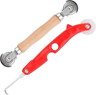 2 Stück Werkzeug Einzieher Einroller für Keder Fliegengitter Kederwerkzeug Spline Roller, Werkzeug Einzieher Einroller für...