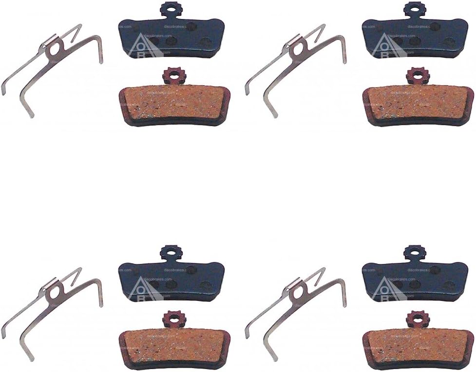 Brake Pads Compatible with SRAM Avid Level Stealth 4-Piston, G2, Guide, XO X9 X7 Trail, Choose Compound