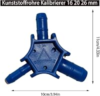 Amazleer Prémium Csővágó Készlet PVC és Többrétegű Kompozit Csövekhez 42 mm-ig, 16-20-26 mm Kalibrátorokkal, Fekete 3