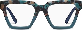 Oprah's Favorite Things Take a Bow Oversized Square Blue Light Blocking Reading Glasses