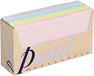 エトランジェ・ディ・コスタリカ 【2点まとめ】封筒 パステル 洋形7号 6色 EN1-02