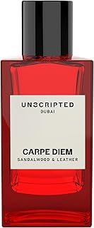 Unscripted Carpe Diem for Unisex - Arabian Perfume for Women & Men - Long Lasting Fragrance from Dubai with Amber, Sandalwood, Cedarwood, Leather, Musk Notes - Arabic Eau de Parfum - 3.4 oz EDP Spray