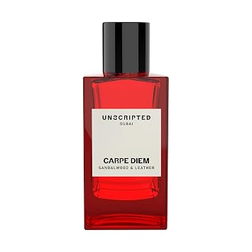 Unscripted Carpe Diem - Perfume for Men and Women - Women Perfume with Amber, Cedarwood, Leather Notes - Bold, Long-Lasting Mens Cologne - 3.4 oz