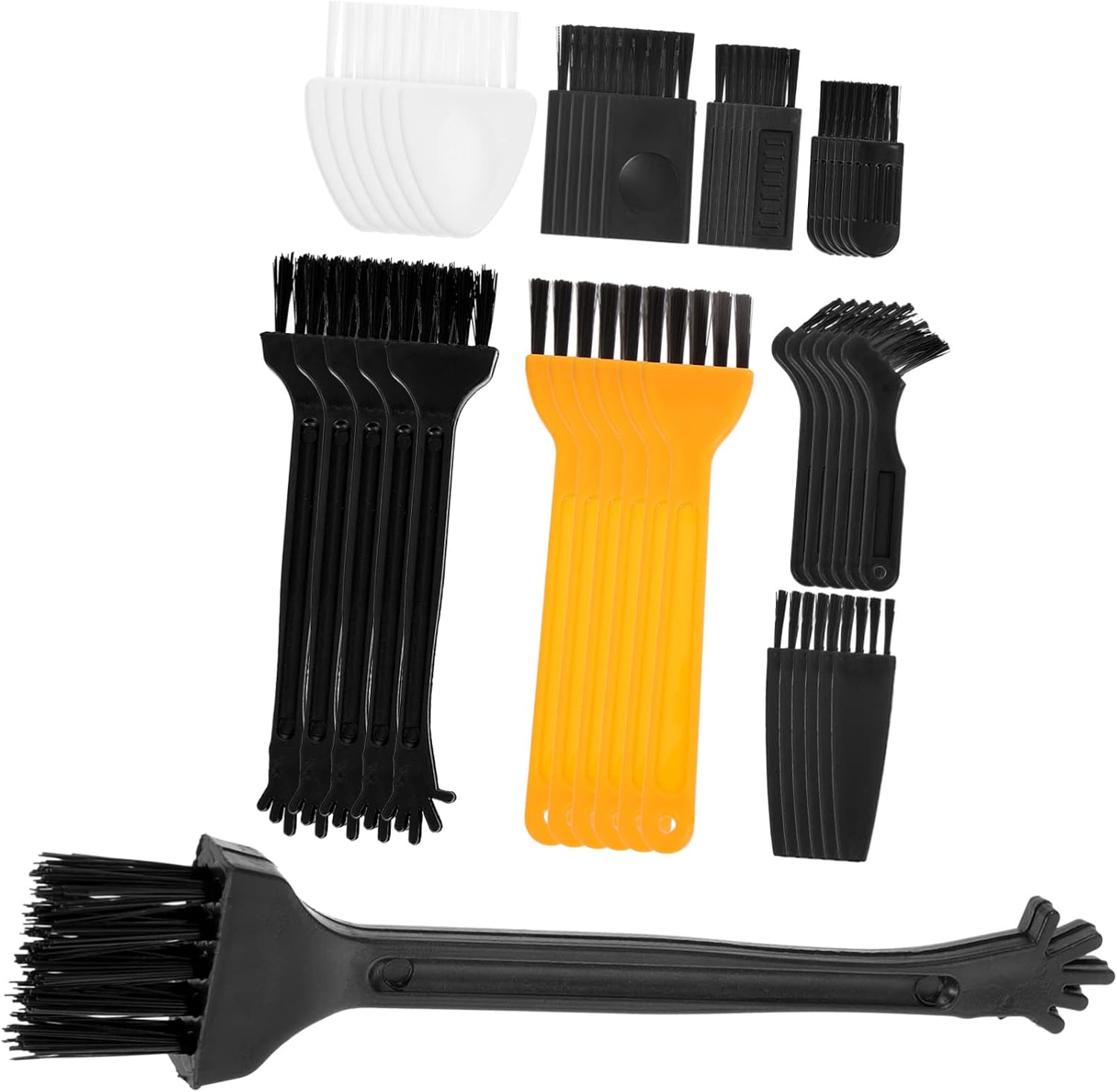 48pcs Hair Clipper Cleaning Brushes Small Razor Brushes for Gaps Electronic Devices and Keyboard Dust Removal for Precision Cleaning