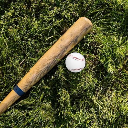 TMbsfatn Baseball 9-inch Baseball Game Training Special Baseball Rubber Filled Soft Baseball | Blank Ball | Autographed | Gift (6pc) - Thumbnail 2
