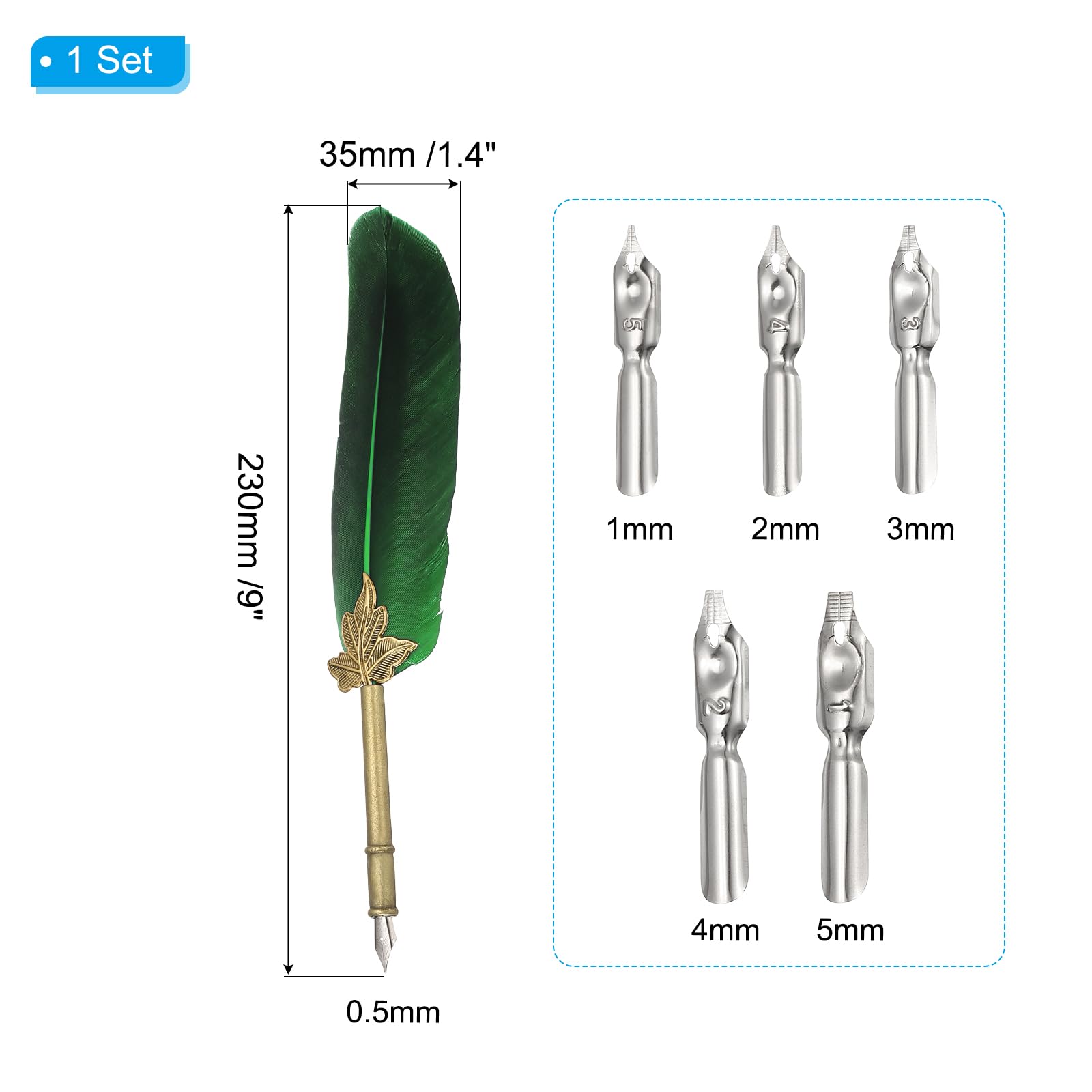 PATIKIL Feather Pen - Image 2