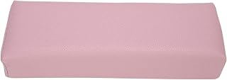 Almofada de mão para manicure, almofada macia e confortável para arte de unhas, boa resiliência, maravilhosa arte de unhas, acabamento fino para salão em casa (rosa)