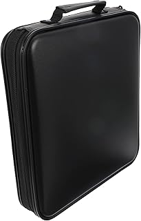 Veemoon Encadernadores De Caixa De Armazenamento De CD Estojos De Plástico Encadernação De Dvd Caixa De Armazenamento De Plástico Suportes De Dvd Estojos De Armazenamento Estojo De