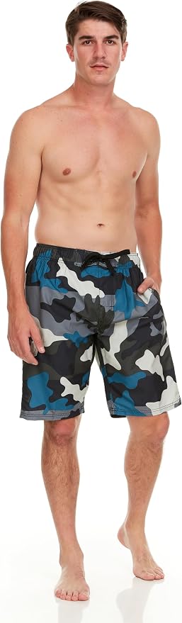 Kanu Surf Men’s Infinite Swim Trunks (Regular & Extended Sizes) UPF 50+ quick dry microfiber