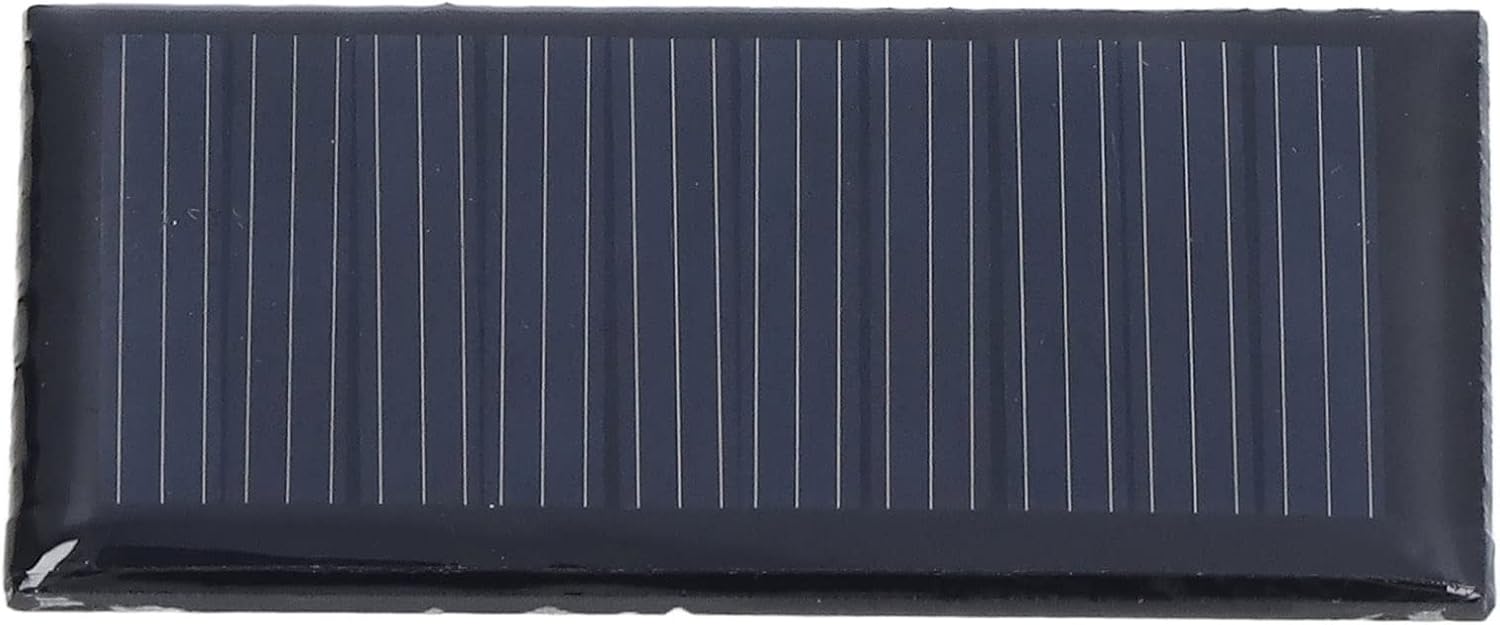 Generic 10pcs Small Solar Cell, Multipurpose Weather DIY Solar Panel Module 0.15W 5V 300mA, with No Power Storage Function, for Science Projects Toy Light Charging Small