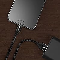 Vista 6 de etguuds Cable USB A a USB C de 4 pies, paquete de 2, cable de carga rápida 3A tipo C para iPhone 17 16 15 Pro Max 16e 17 Air, Samsung Galaxy S25 S24