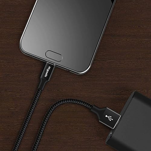 Miniatura 7 de Etguuds Cable de carga rápida de USB-A a C de nailon trenzado, de 3 A, 6.6 pies, para Samsung Note 20, 10 y 9, S22, S21, S20, S10, S10E, S9, A10e,