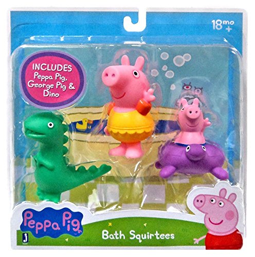 Fisher-Price Peppa Pig, George and Dinosaur Bath Squirters