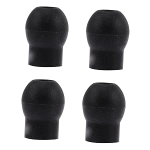 4pcs Soft Silicone Earplugs Replacement Earbuds Set Snap Tight Design for Enhanced Comfort and Noise Isolation