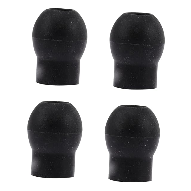 4pcs Soft Silicone Earplugs Replacement Earbuds Set Snap Tight Design for Enhanced Comfort and Noise Isolation