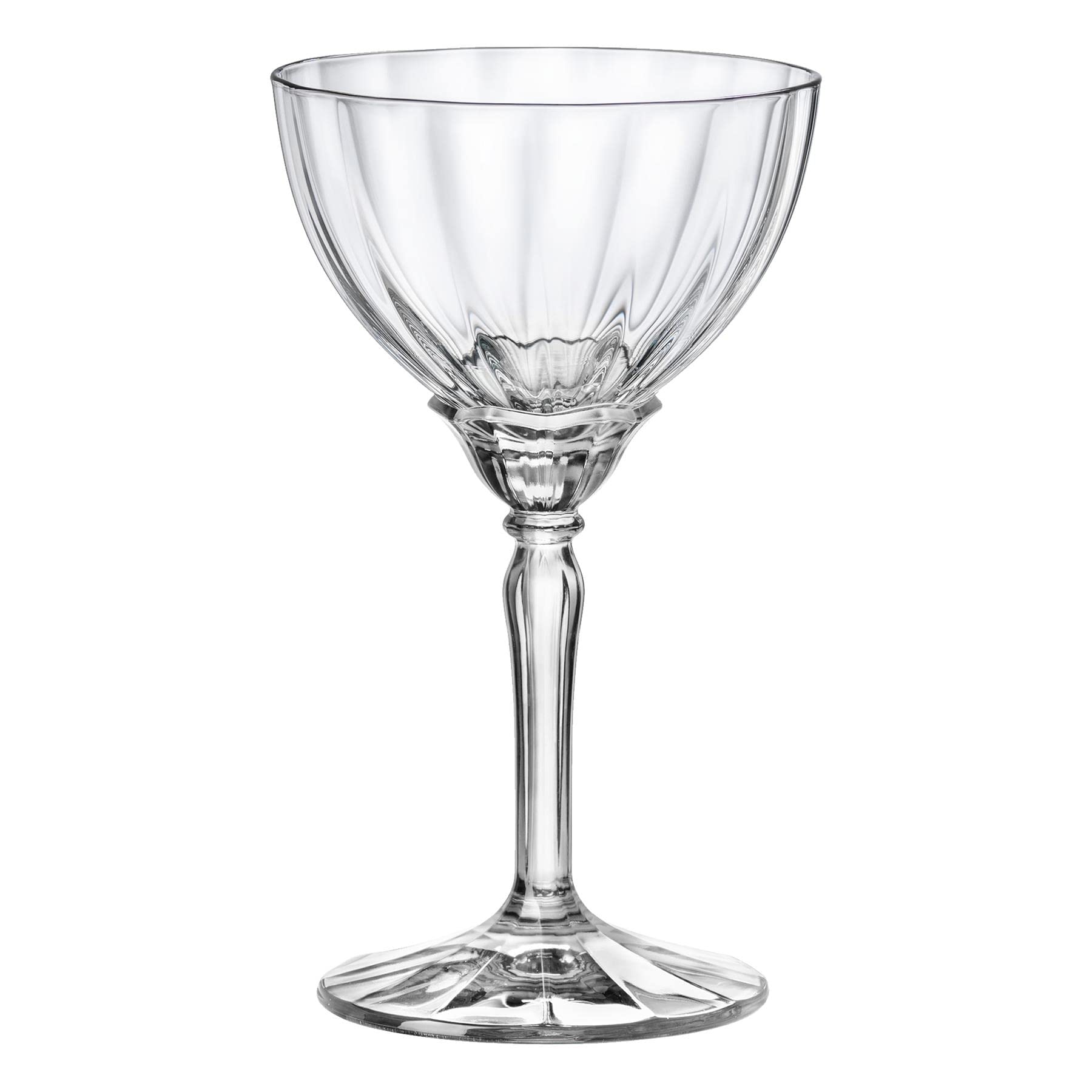 Bormioli Rocco 6X Clair 240ml Florian Coupes Cocktail Champagne - Ancien Verre Expresso Martini Prosecco Vin Gin Coupe Verres Ensemble-Cadeau