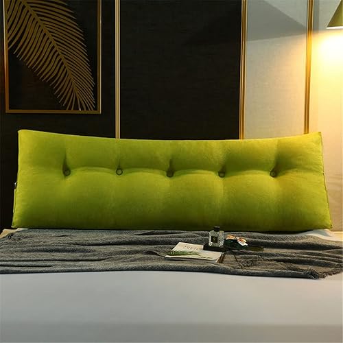 Vista 15 de Almohada grande triangular para cabecero con cuña y respaldo de posicionamiento, almohada de lectura, soporte de espalda, cojín lumbar para sofá