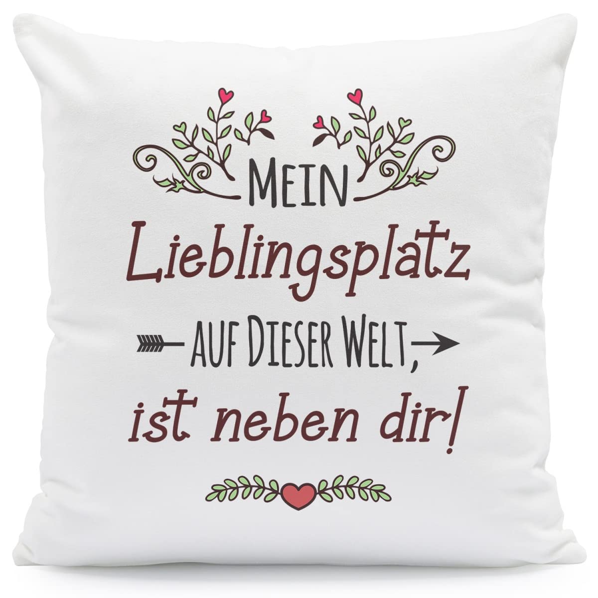GRAVURZEILE Cuscino Con Scritta: Du Bist Eine Der Guten - Regalo Per GRAVURZEILE Cuscino Con Scritta: Du Bist Eine Der Guten - Regalo Per
